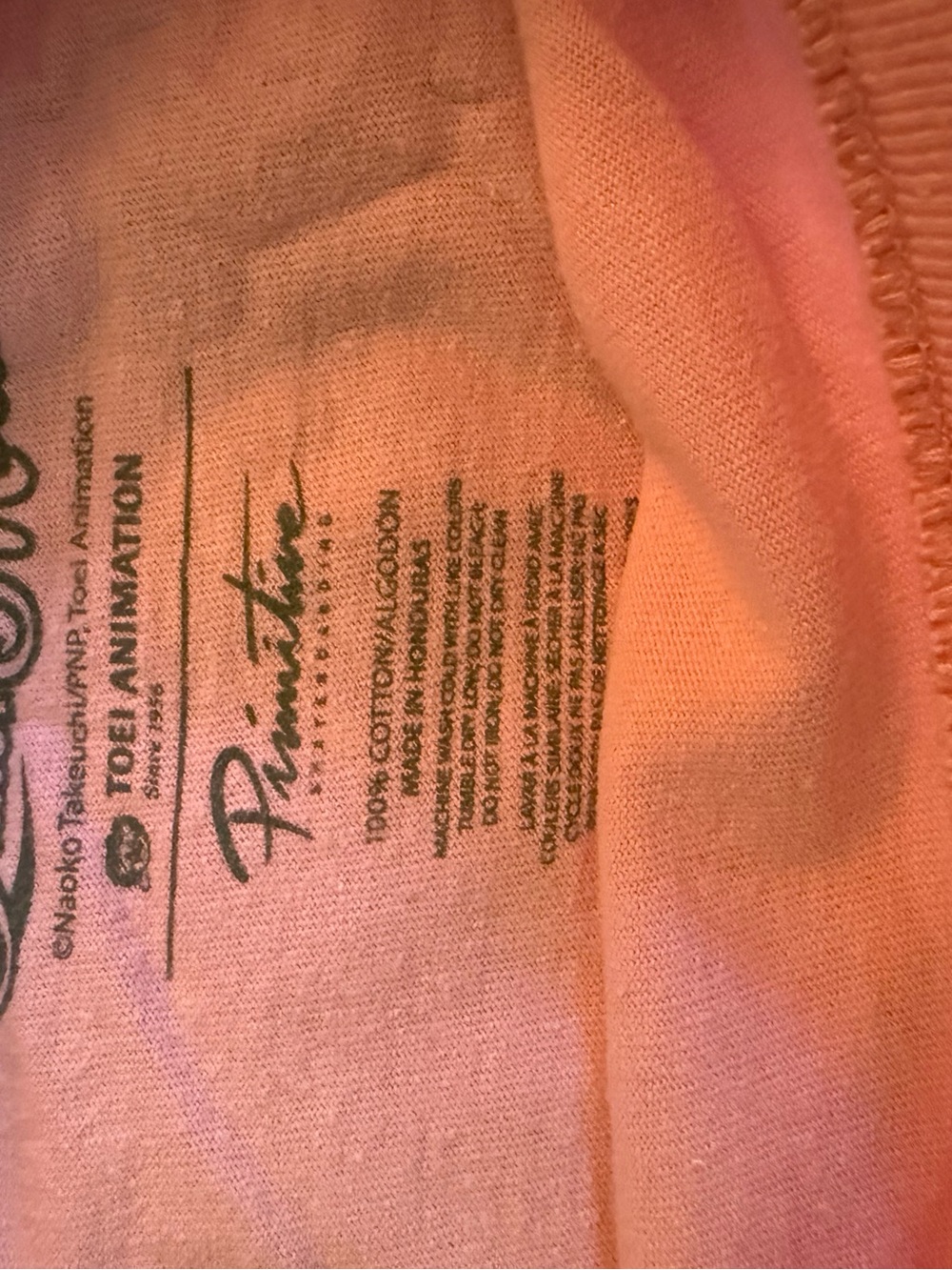 Primitive Pink Sailor Moon Graphic Tee - Picture 4 of 6